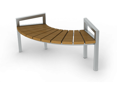 Banco Luna 02.430 - moderno, circular | ZANO Mobiliario Urbano