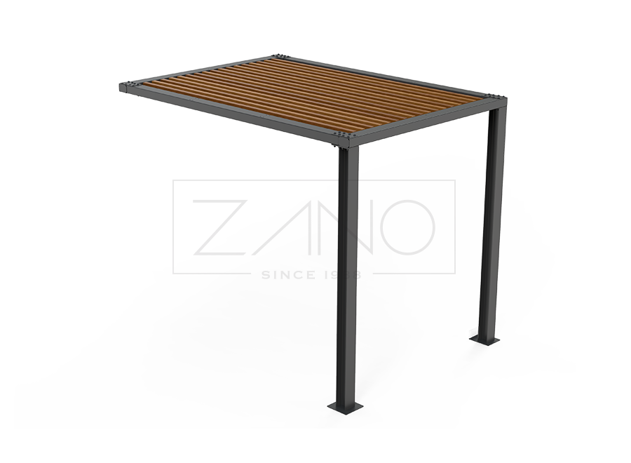 Módulo pérgola 2 x 3 m 22.101.3 acero al carbono
