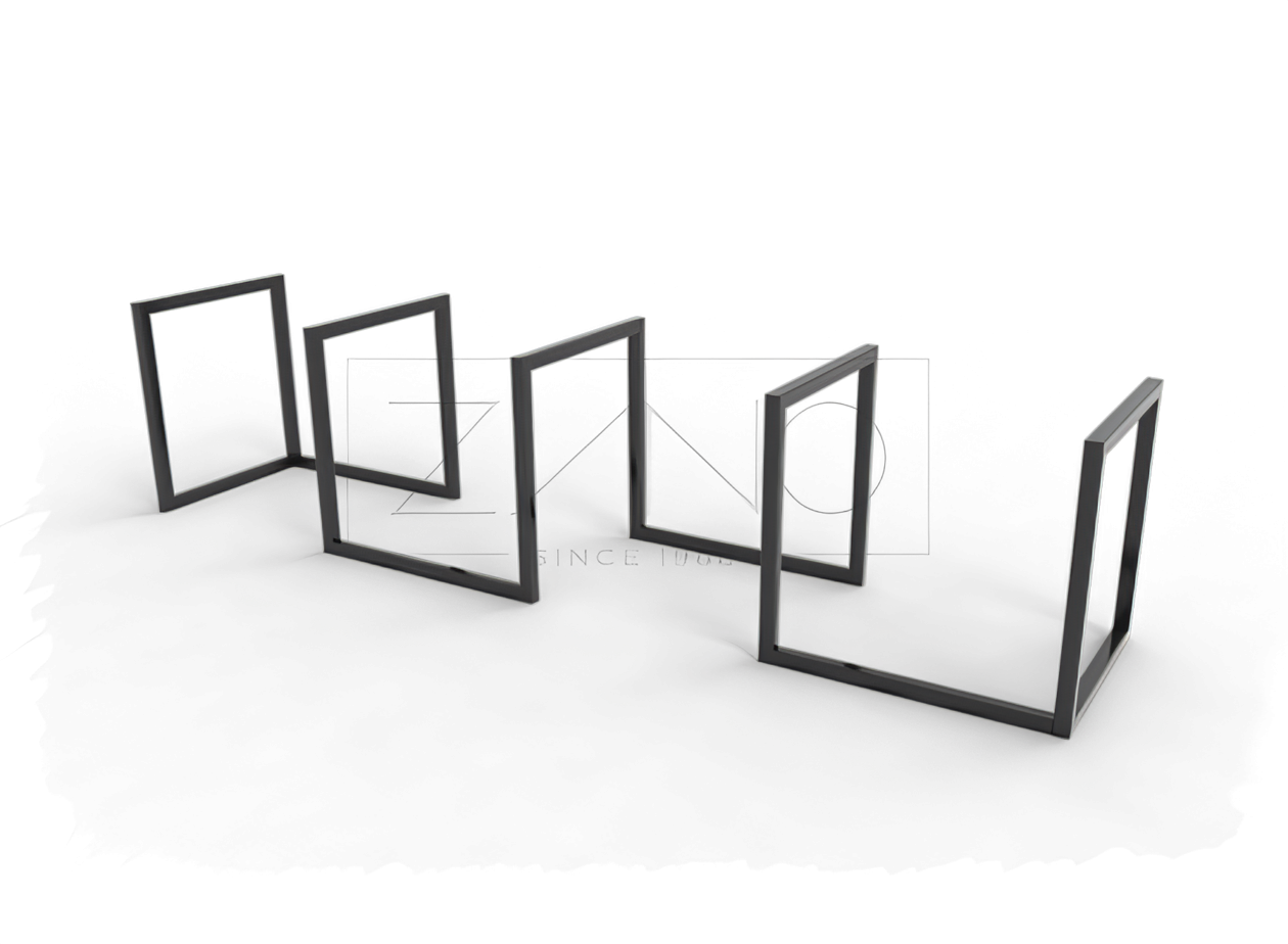 Moderno soporte para bicis Soporte para bicis de acero al carbono