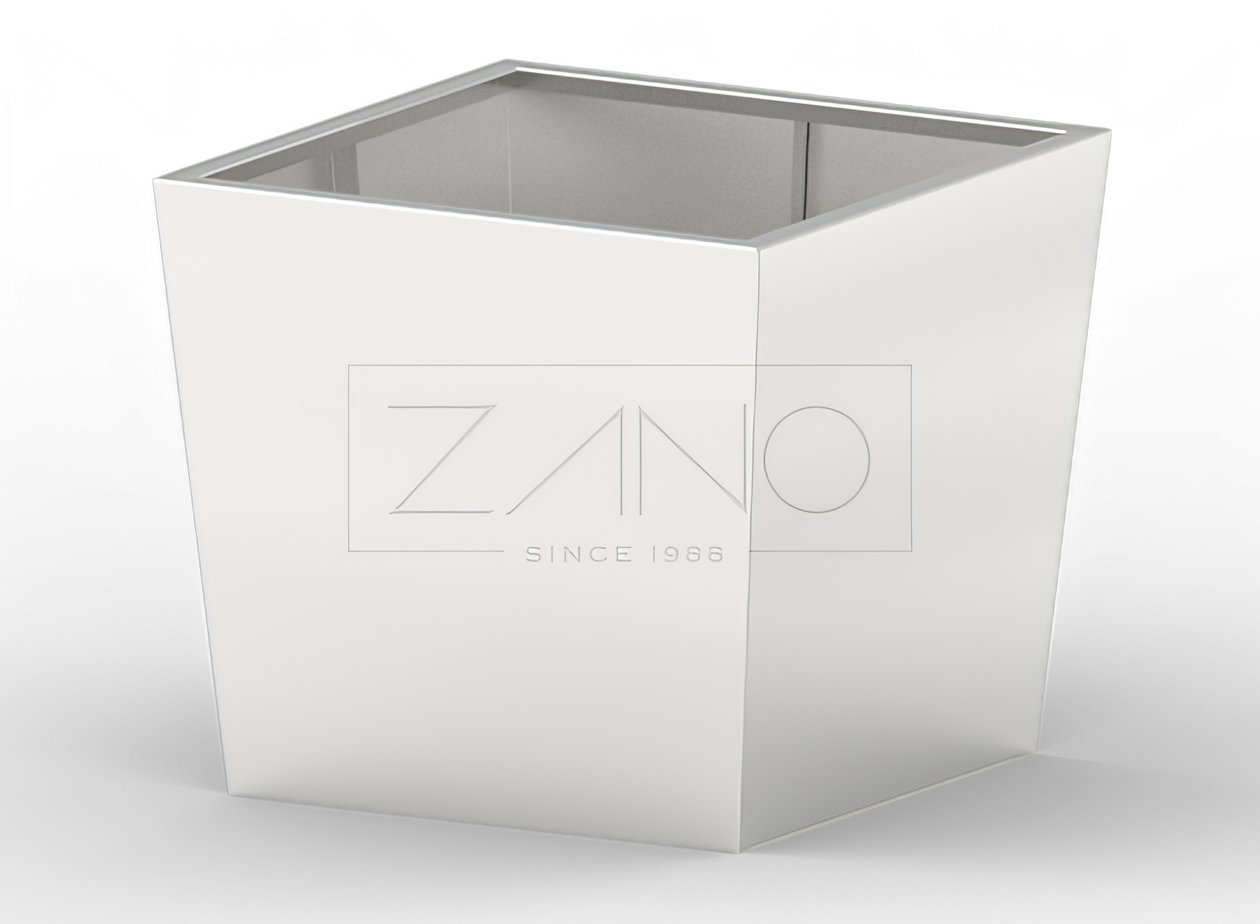 maceta Tulip de acero inoxidable, tama&ntilde;o XL