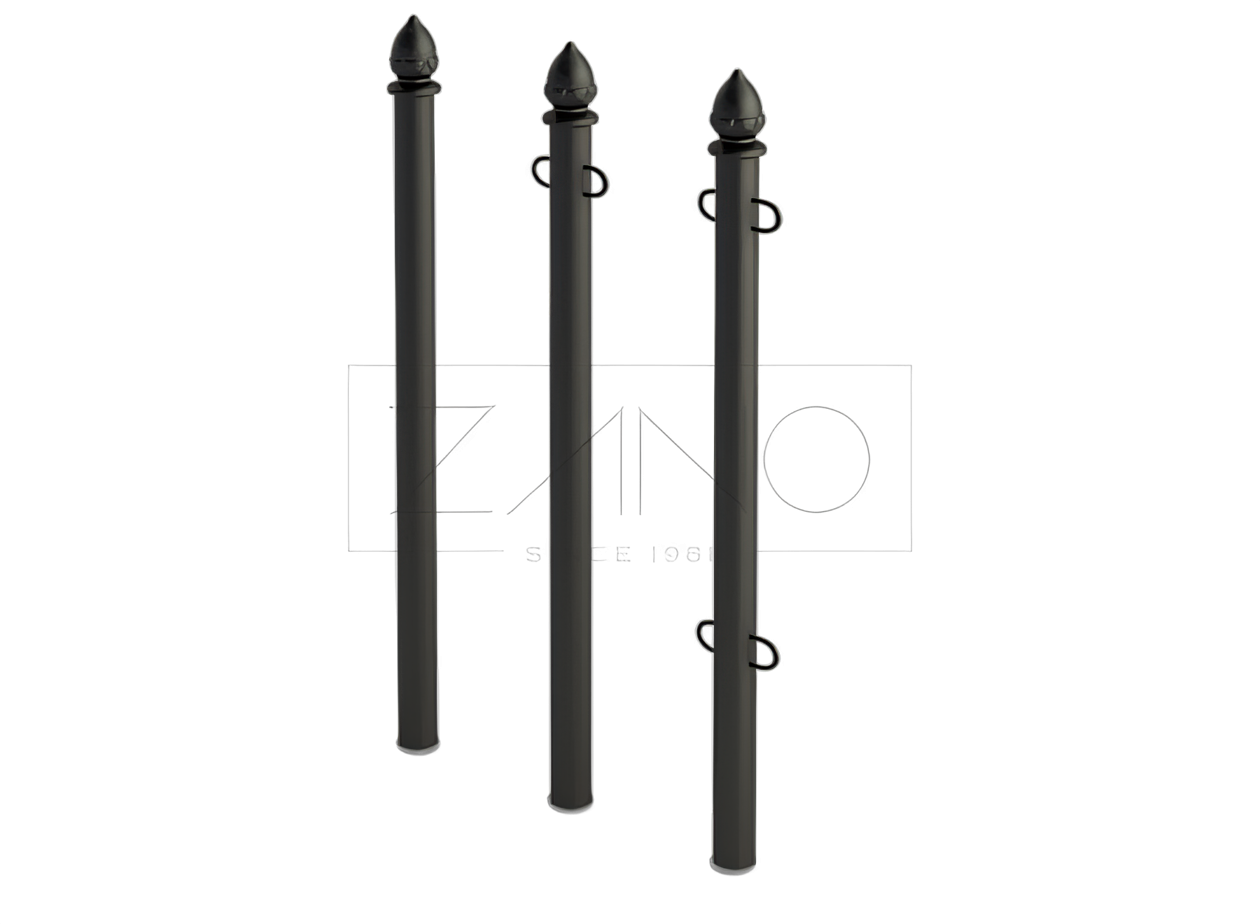 Postes urbanos de separaci&oacute;n