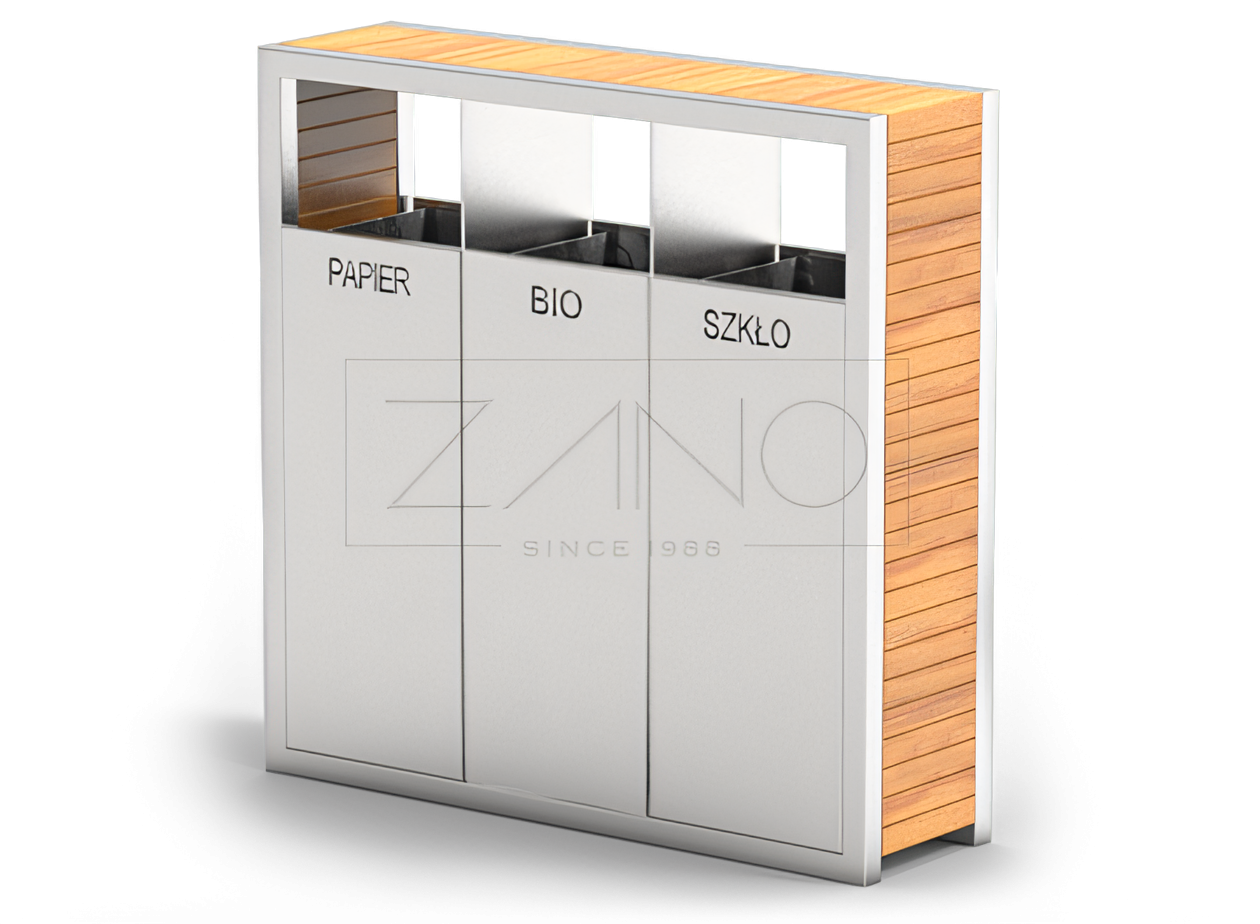 Papelera de reciclaje Pavo