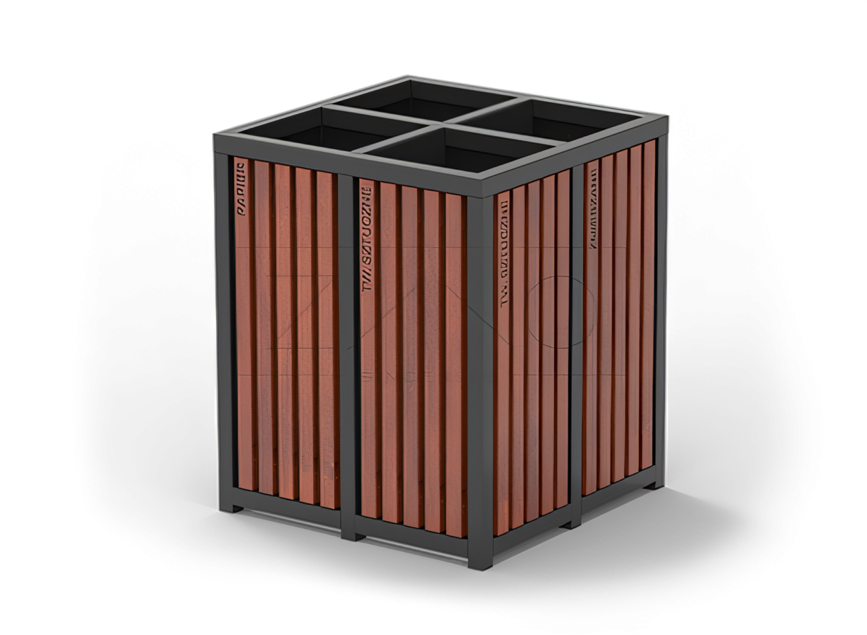 Papeleras de reciclaje para exterior