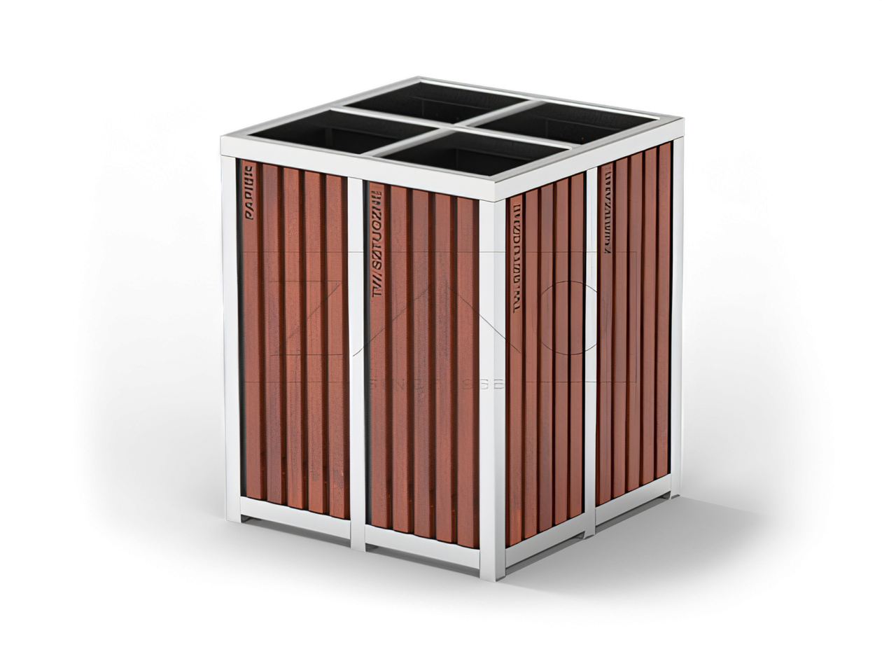 Contenedores para la separación de residuos Contenedores para la separación de residuos