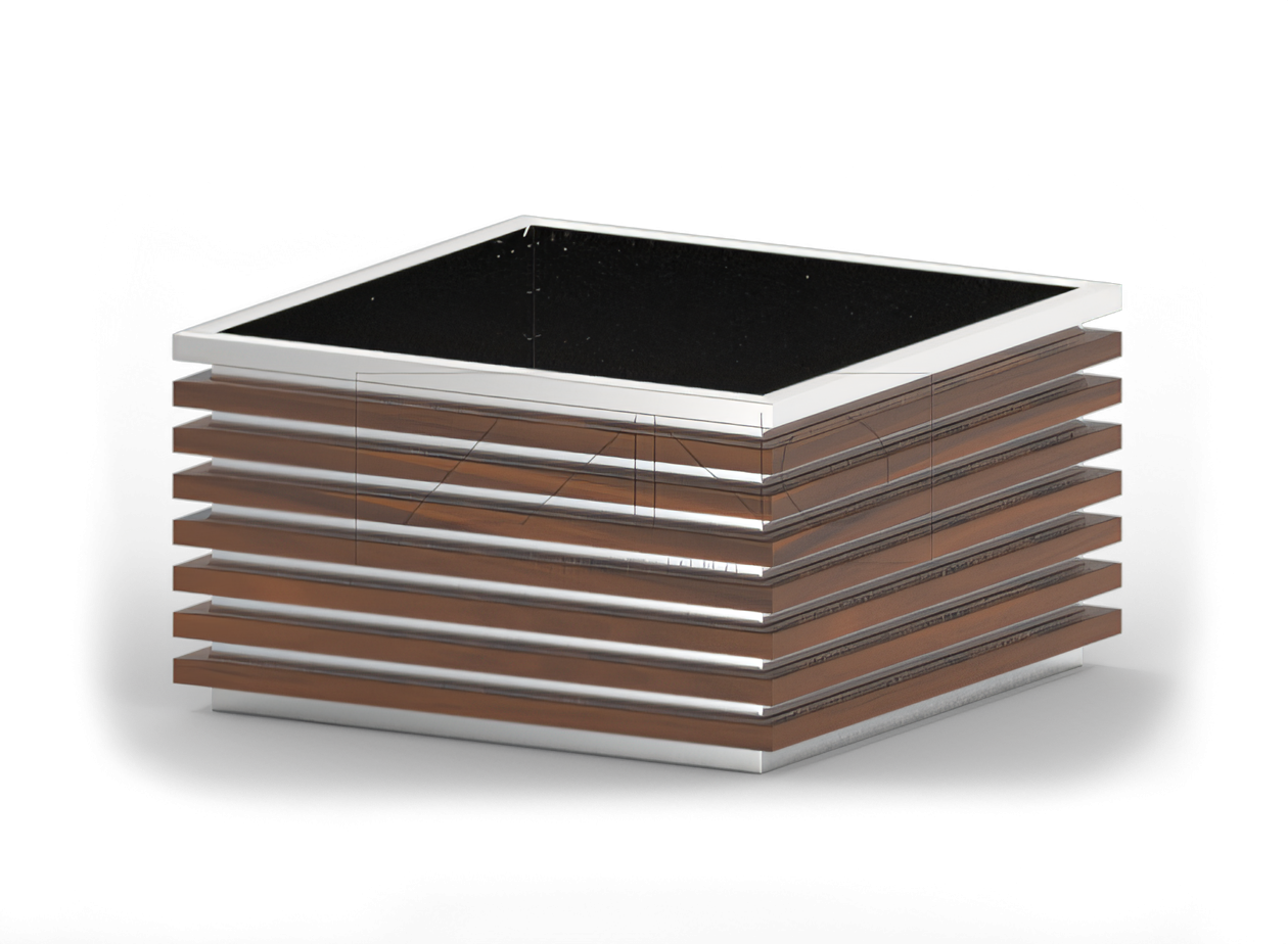 Macetero Block 06.042.XL acero inoxidable Macetero Block 06.042.XL acero inoxidable