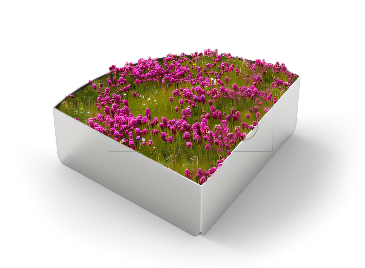 Jardinera de ciudad Orbit para espacios urbanos e interiores de edificios