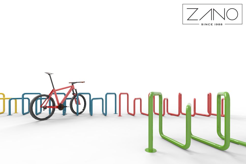 soporte para bicis en serie - versiones en color