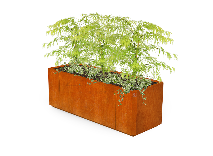 Pot Stilo 06.048.L.1 | acero corten